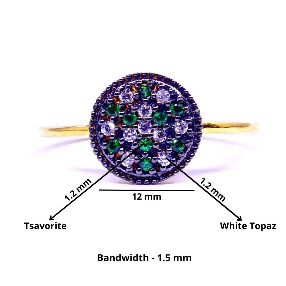 Tsavorite Ring-back