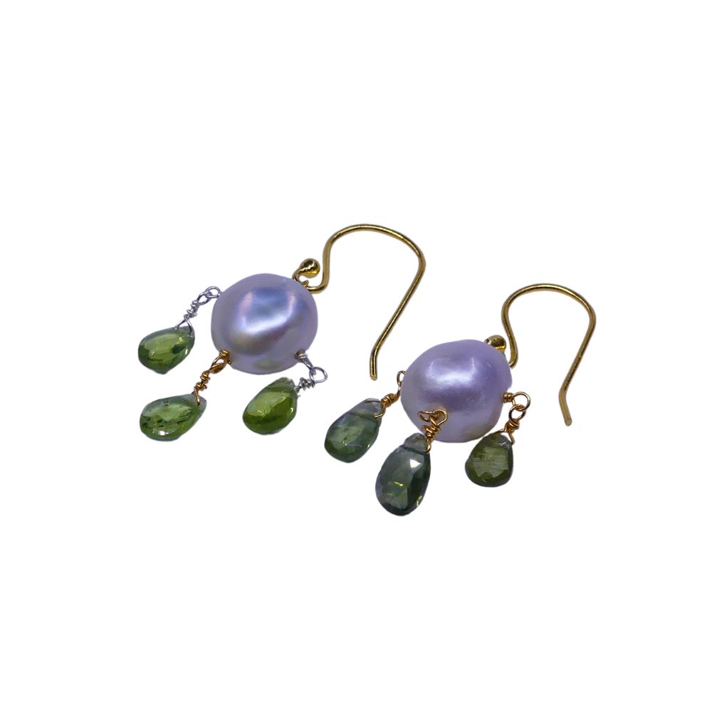 Dangle Drop Earrings on French Hooks