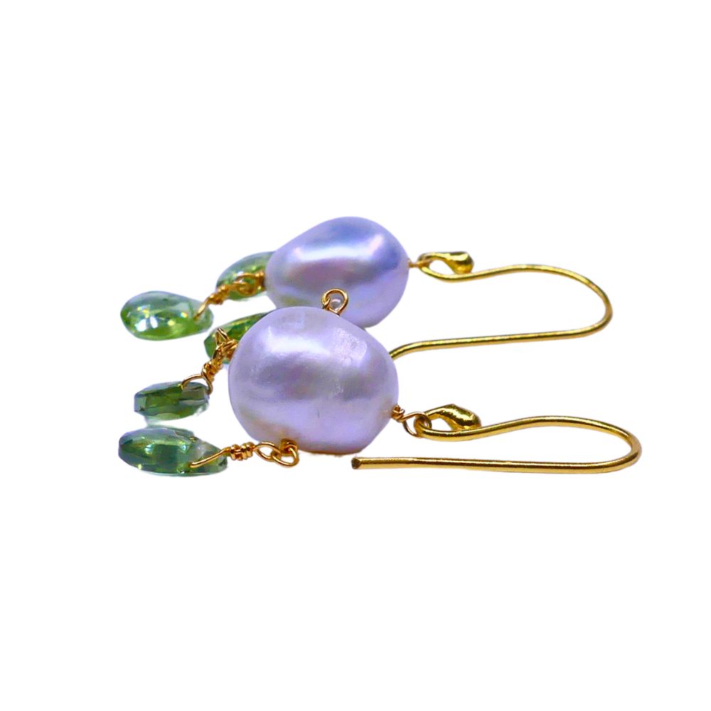 Dangle Drop Earrings on French Hooks
