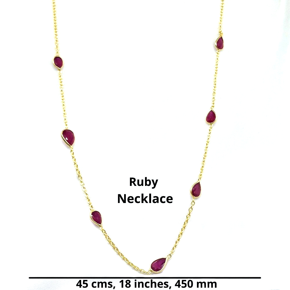 Ruby Necklace-back