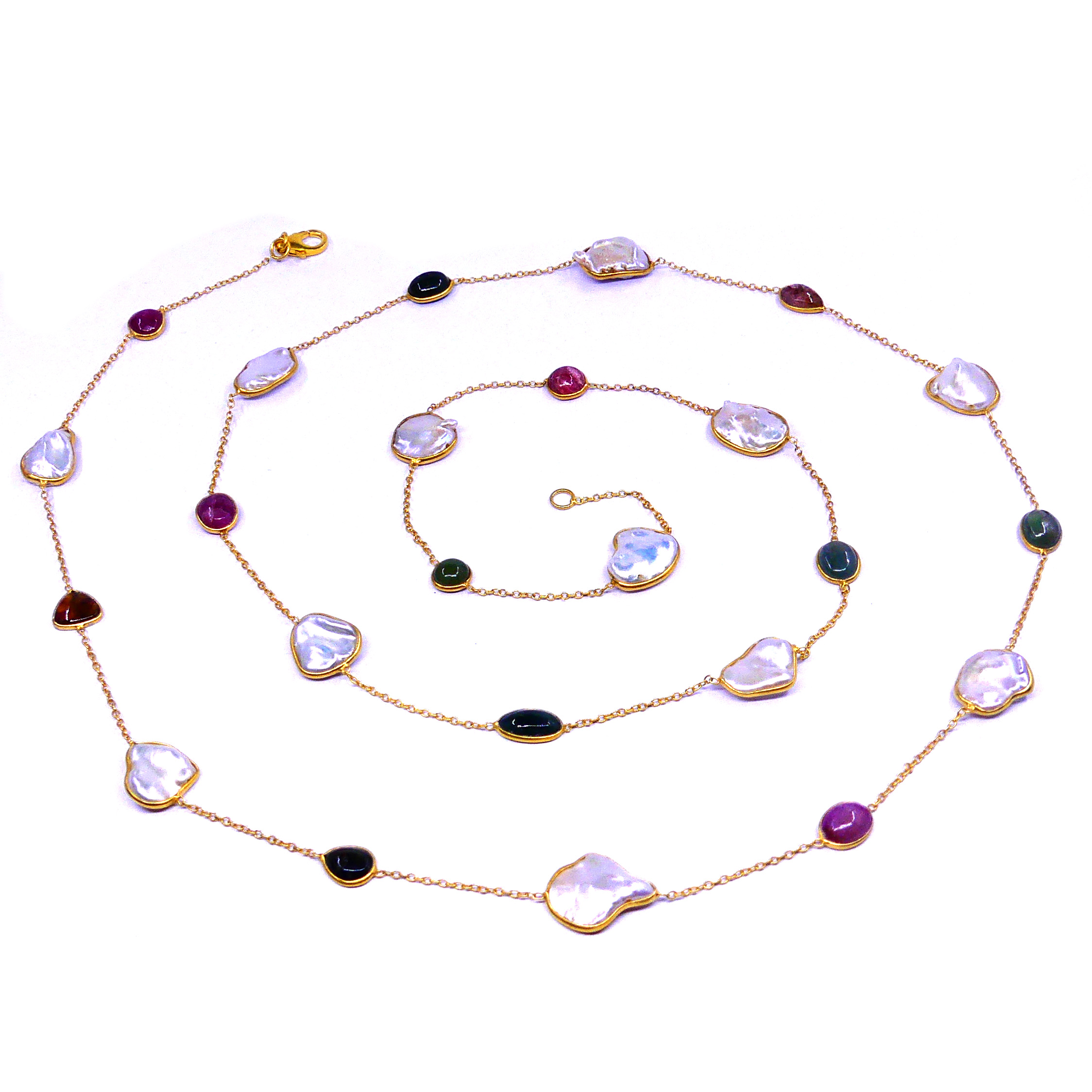 Pearl Multi Color Necklace